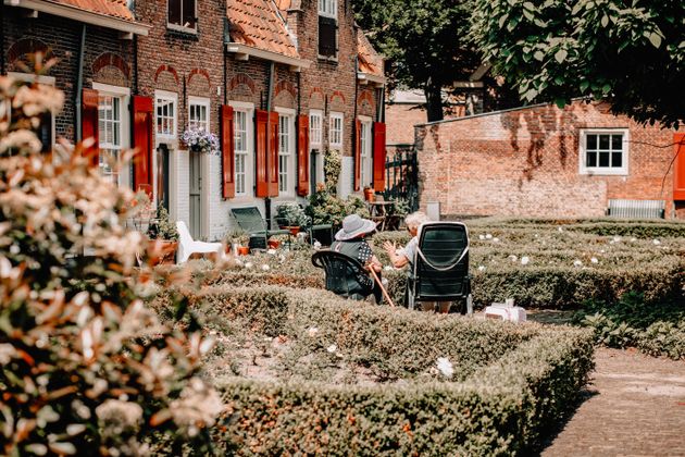Binnenhofje historisch nederland