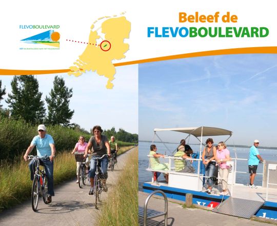 De Flevoboulevard is een vereniging van meer dan 20 bedrijven gevestigd aan één lange weg langs het Veluwemeer, welke gezamenlijk alles te bieden hebben wat de toerist/recreant zoekt om zijn vrije tijd in te vullen. Door samen te werken wil men het toeristisch product verbeteren. Een betere positionering en het verbeteren van de onderlinge contacten vormen hierbij het uitgangspunt.