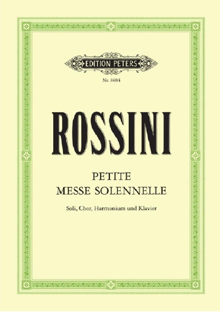 Logo Petite Messe Solennelle van Giochino Rossini