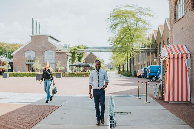 Wagenwerkplaats Amersfoort - Wandelende man