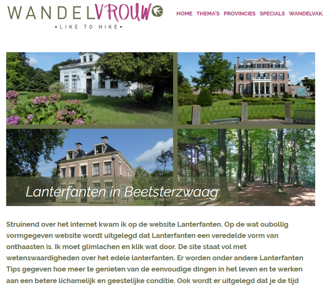 Lanterfanten in Beetsterzwaag