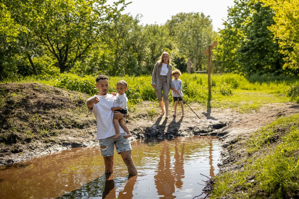 Blote voetenpad Toon Kortoomspark