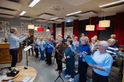 Repetitie Oirschots Gemengd Koor (archiefbeeld)