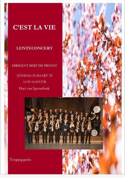 aankondiging lenteconcert
