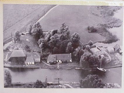 De krim, loftfoto - Terherne Friesland