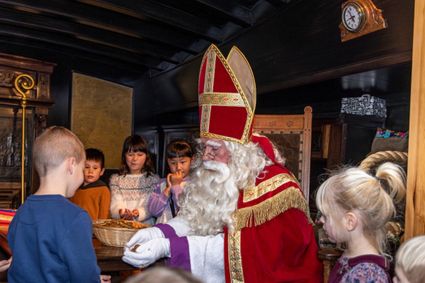 Sinterklaas in het Fries Scheepvaart Museum