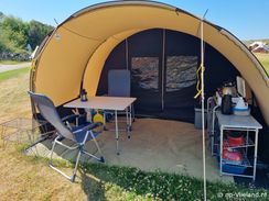 tent voor 4 personen op camping Stortemelk