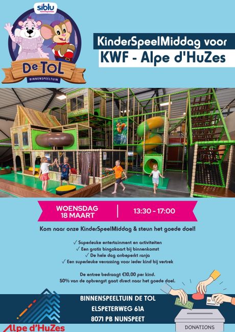Kinderspeelmiddag KWF