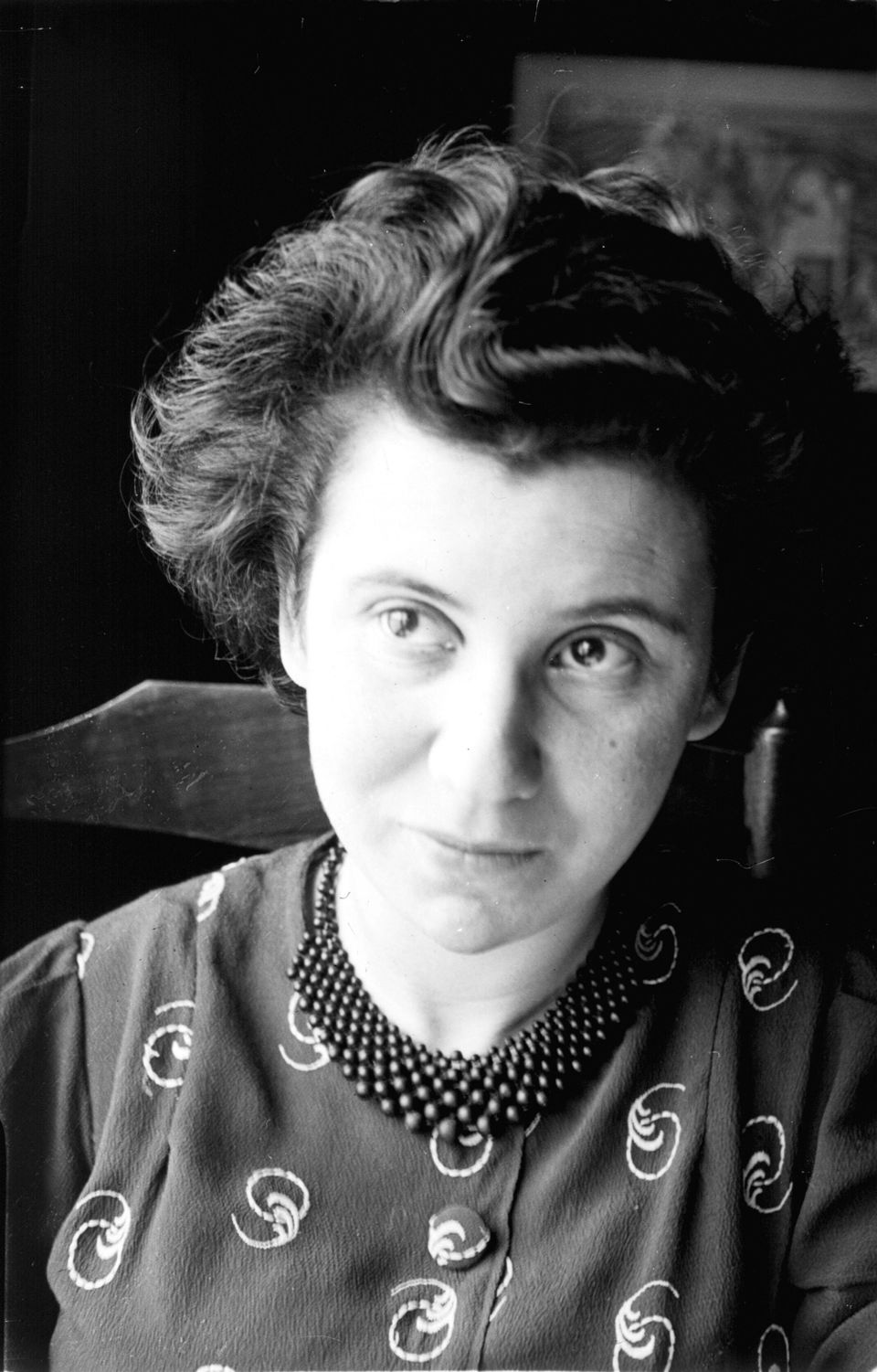 portret van Etty Hillesum in 1936