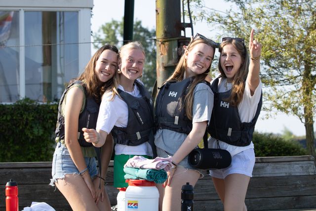 Zeilkamp bij Zeilschool De Morra.