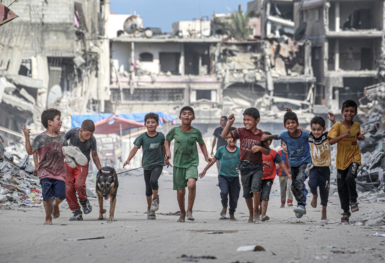 Foto's van Gaza in het Oorlogsmuseum Overloon