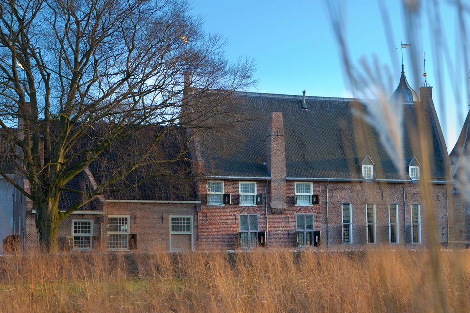 Het kasteel in Coevorden.