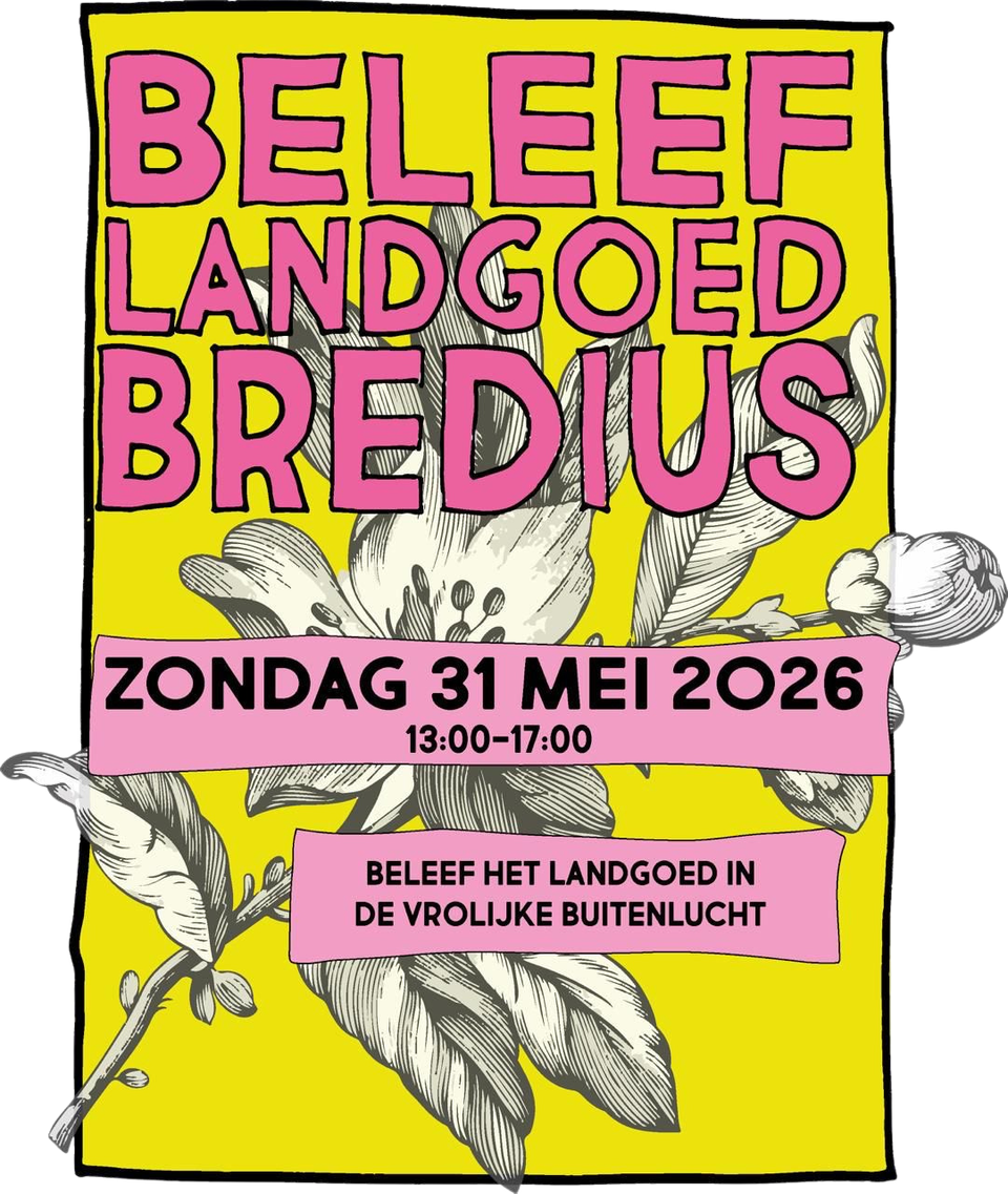 Buitenfestival Beleef Landgoed Bredius in Woerden, Groene Hart, met muziekoptredens, theater, kunst, workshops, natuuractiviteiten en kinderactiviteiten tussen boomgaarden, tuinen en wandelpaden op het groene landgoed.