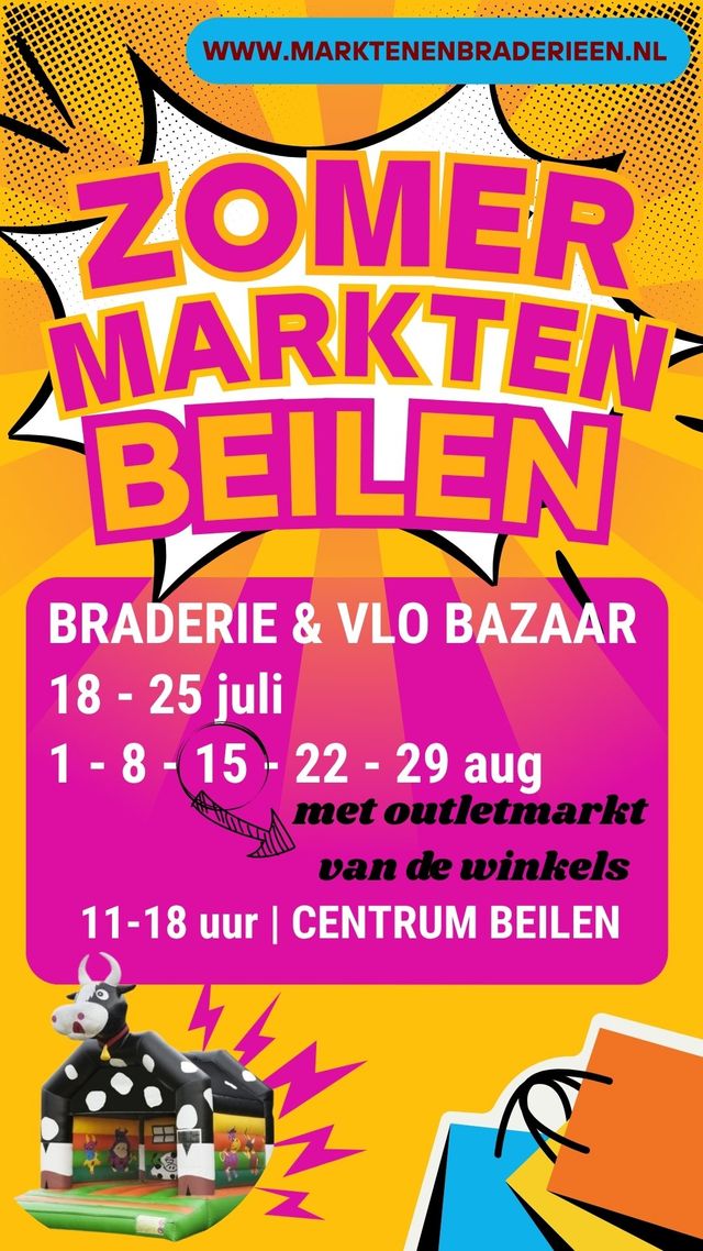 Flyer zomermarkt 2025