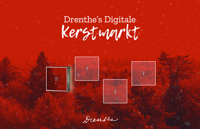 Drenthe's digitale Kerstmarkt