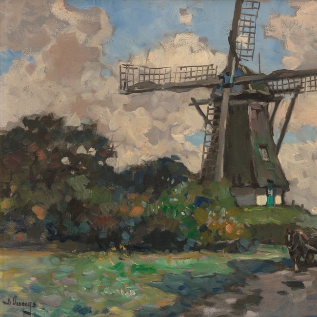 Ben Viegers Molen De Duif coll. Noord-Veluws Museum