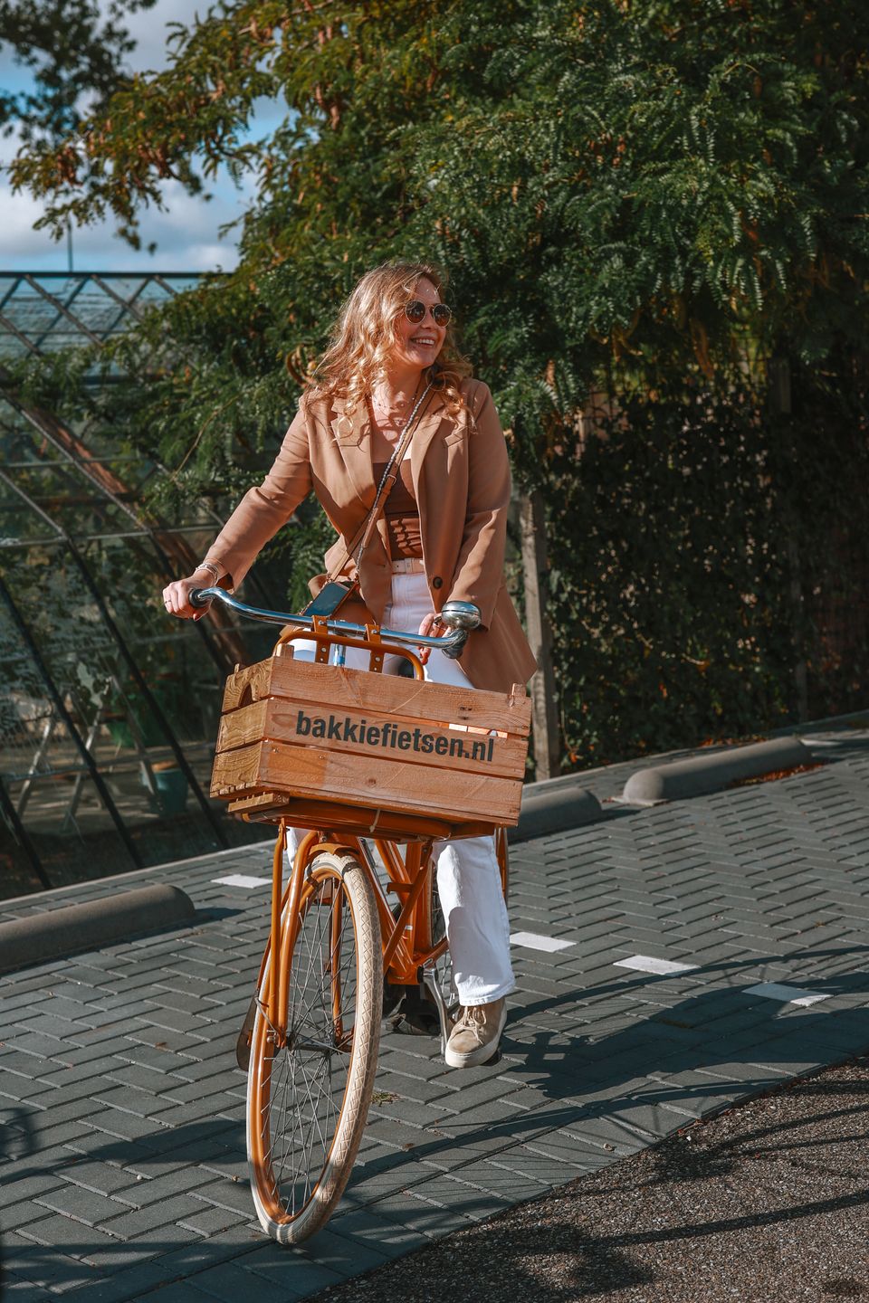 Bakkie fietsen tocht in Westland