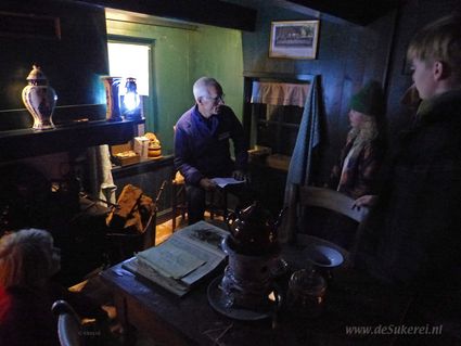 Museumnacht met verteller in woudhuisje