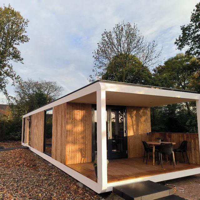 Cubes vakantiewoning bij Camping 't Eyveld in Beesel