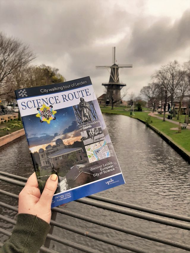 Front cover of science route booklet