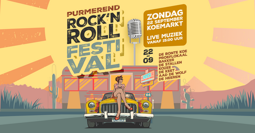 Poster van Purmerend Rock 'n Roll Festival