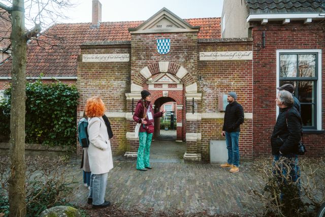 Duitse pers in Leeuwarden.