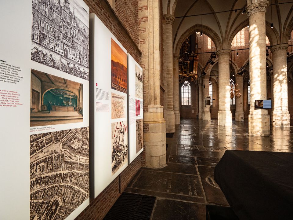 Pilgrim tentoonstelling Pieterskerk Leiden