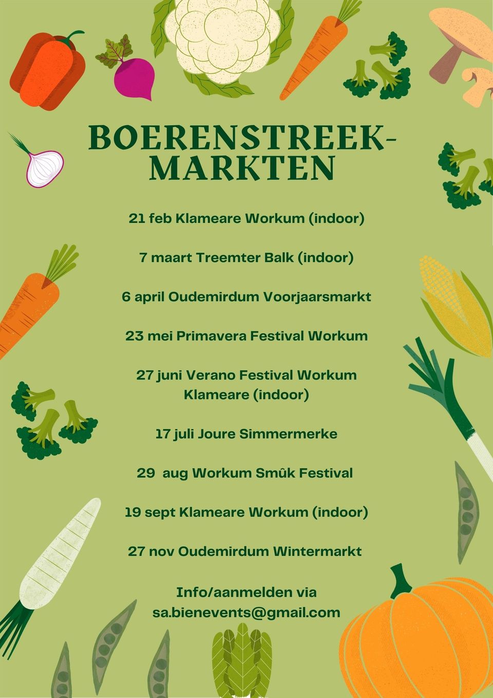 Flyer Boerenstreekmarkten