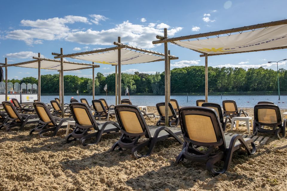 De Langspier strandbedjes