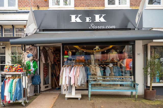 KEK Store buitenzijde winkel