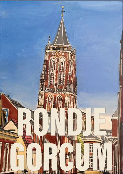 Poster van de tentoonstelling Rondje Gorcum