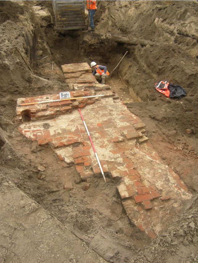 Foto archeologische opgraving