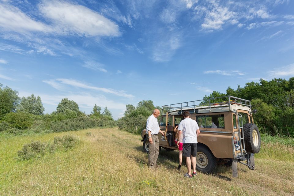 landroversafari in het Lauwersmeer, een woeste manier om het gebied te ontdekken