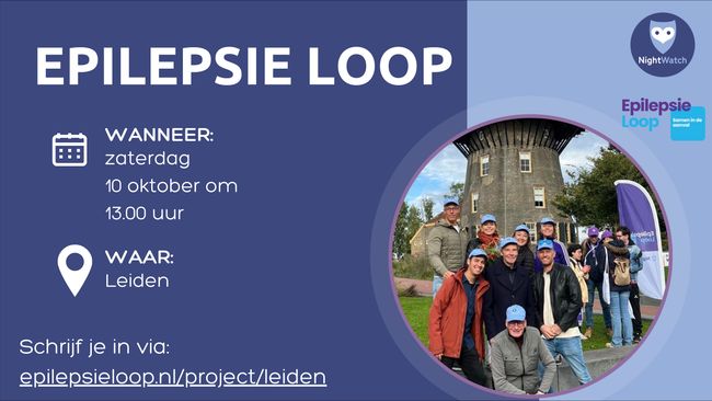 EpilepsieLoop Leiden – samen voor meer veiligheid en bewustwording