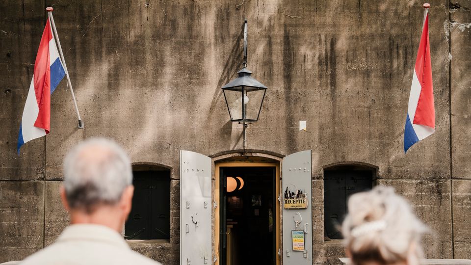 Buitenkant van een fort