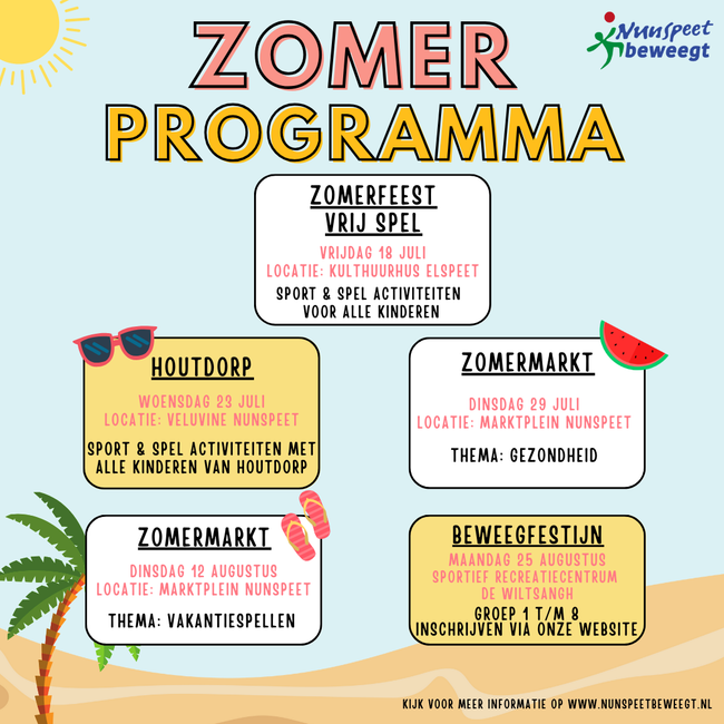 Zomerprogramma 2025
