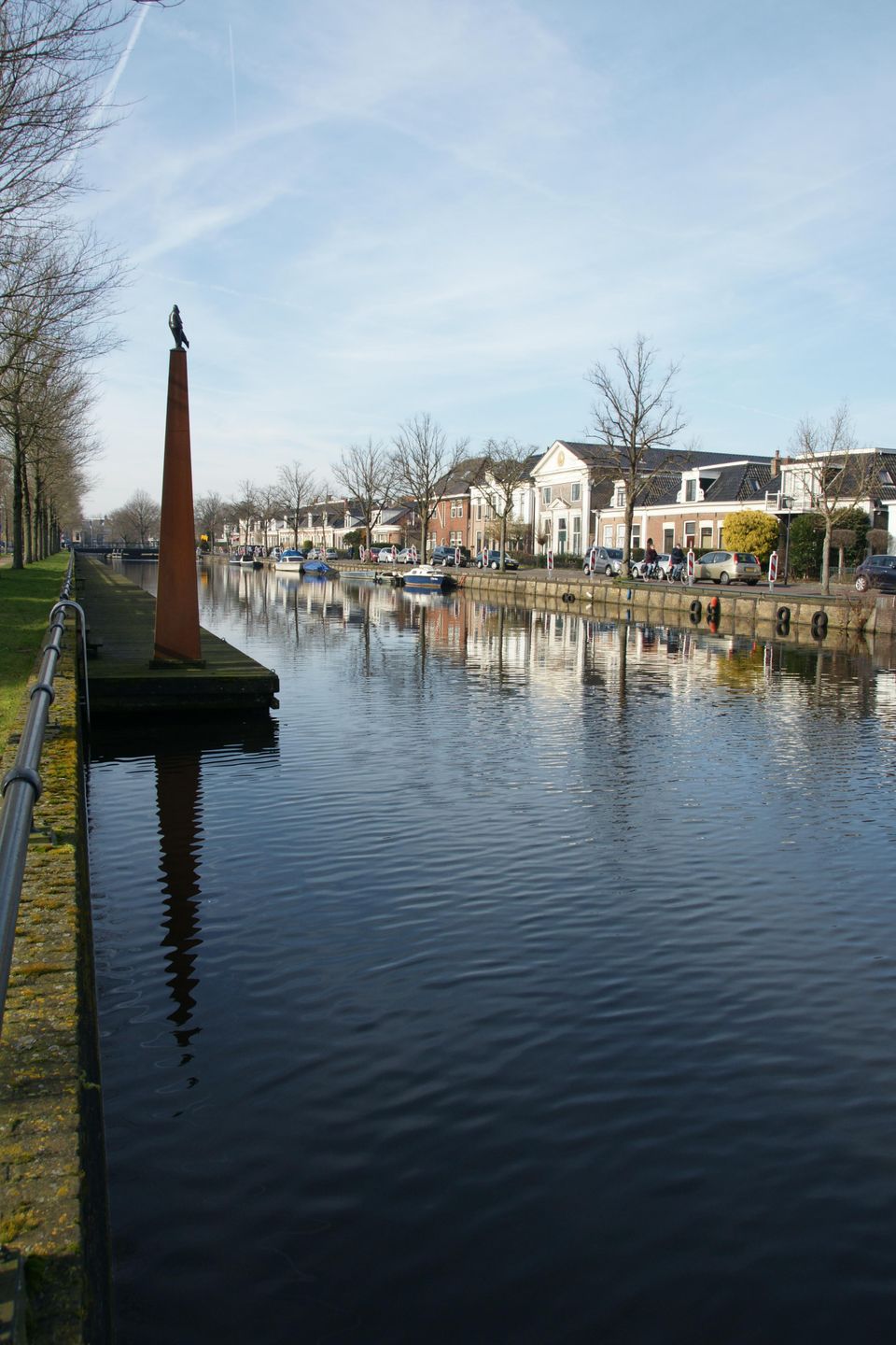 Elfstedentocht beeld Aukje in Sneek