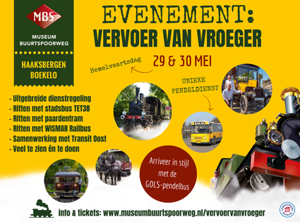 Evenement | Vervoer van vroeger