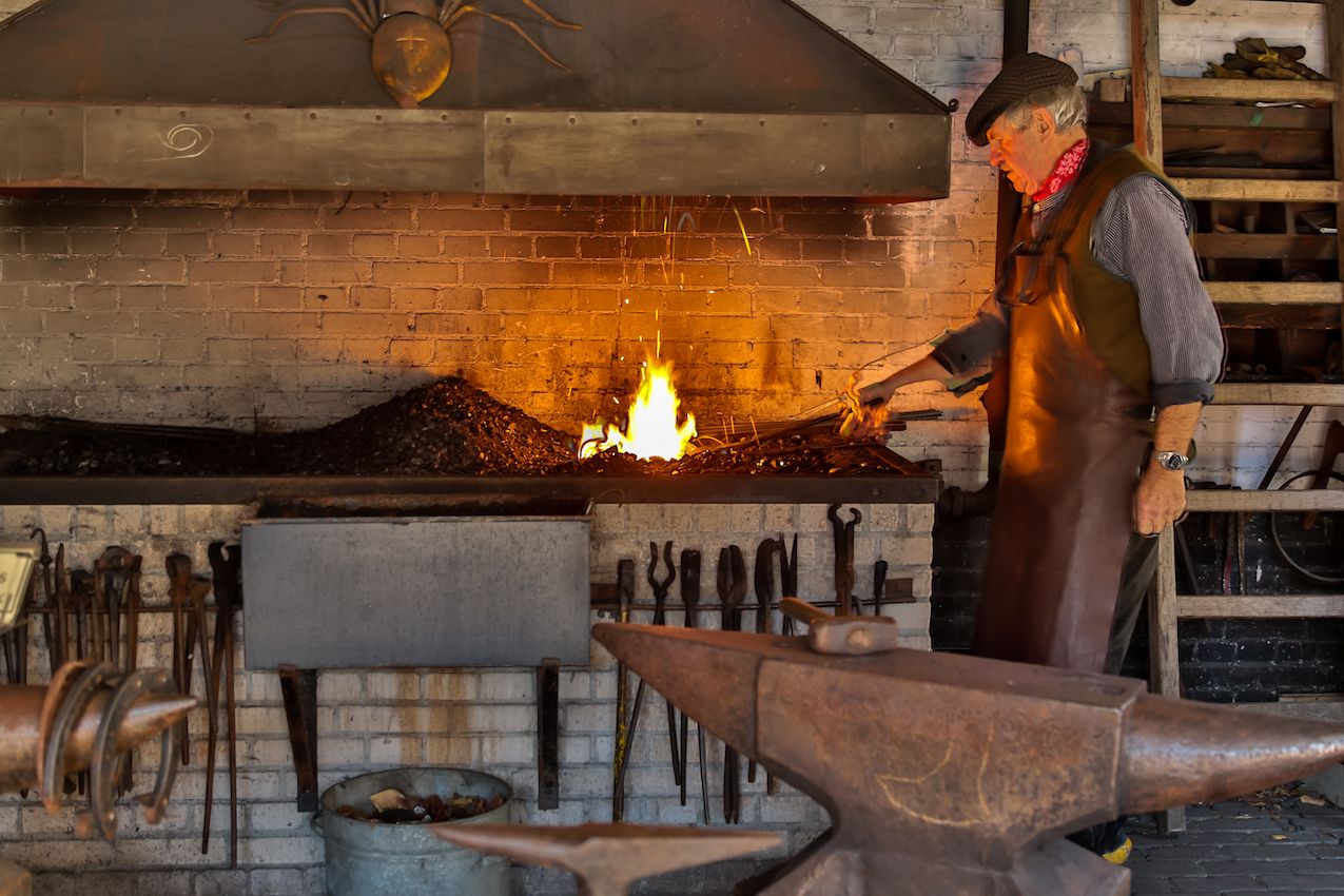 smithy in Boerenbondsmuseum Gemert