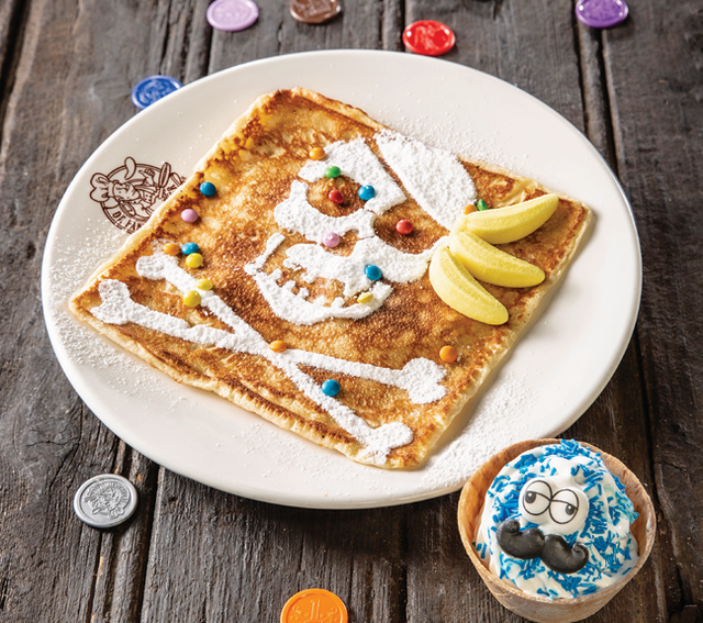 Een piratenpannenkoek