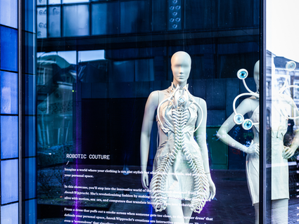Robotic Couture tentoonstelling in het Huis van Delft