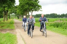 Fietsers onderweg