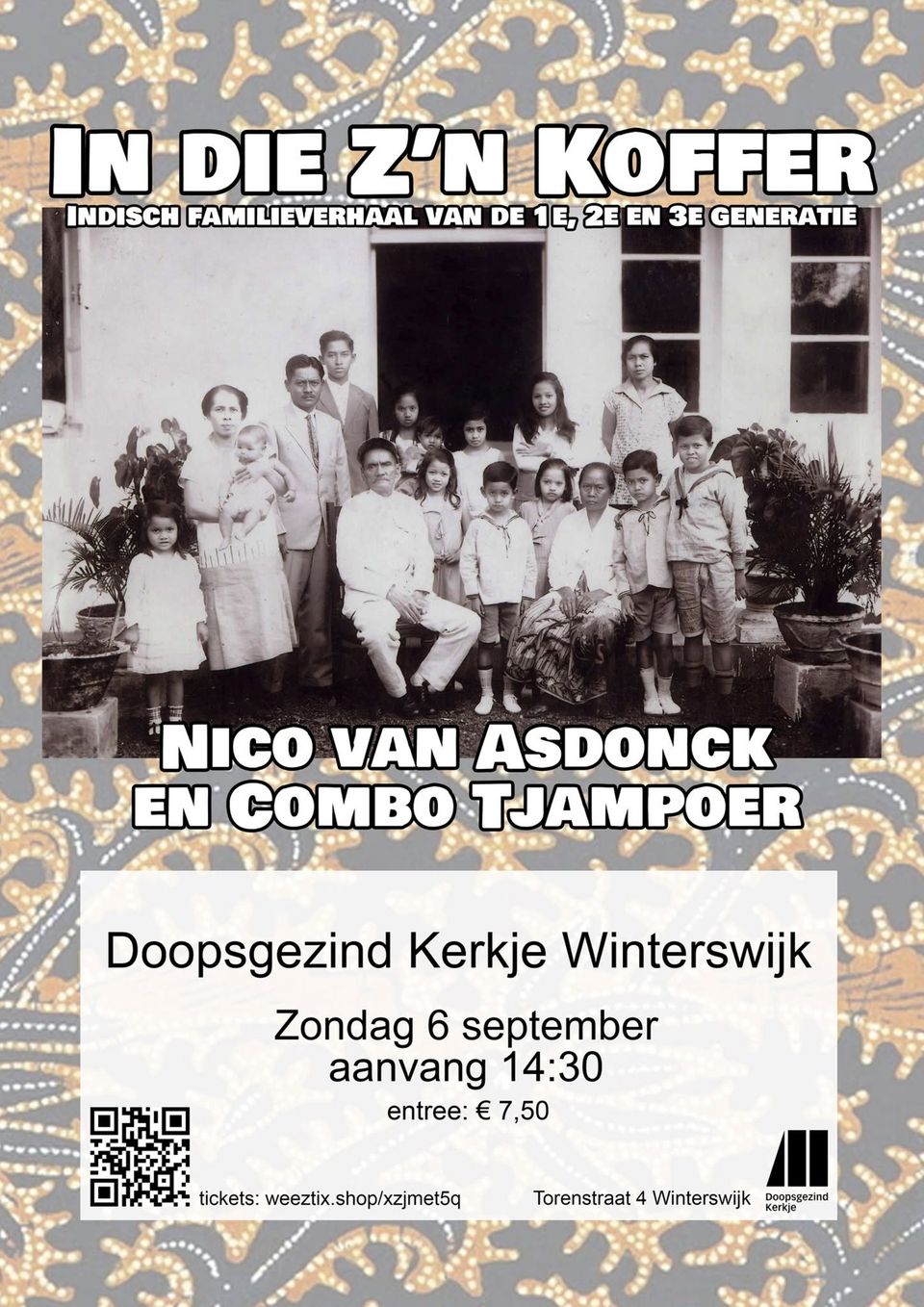 In die z'n koffer
