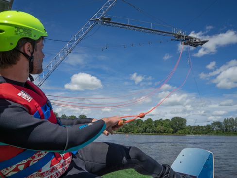 Waterskiën in Sneek