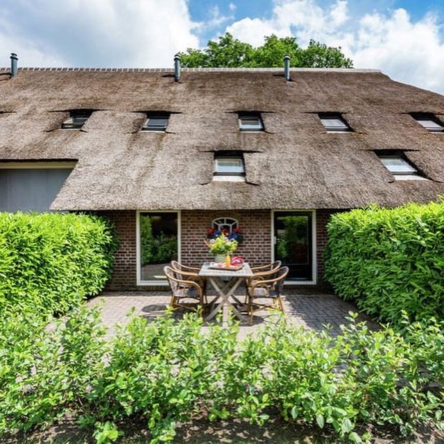 Terras bij het appartement