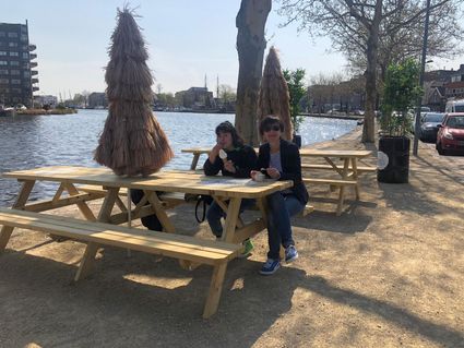 Terras IJs salon horeca Zaanbocht Wormerveer