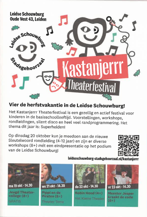 Leidse Schouwburg advertentie