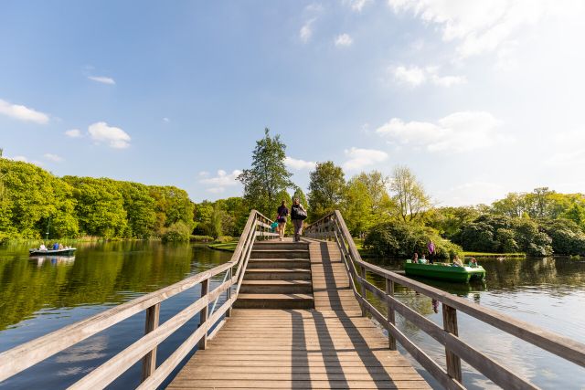 Bootjes bij De Helden van Kien in Streekpark de Kienehoef