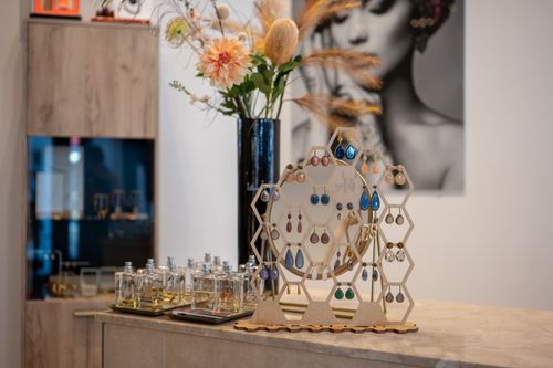 Assortiment in de winkel van Hermée.