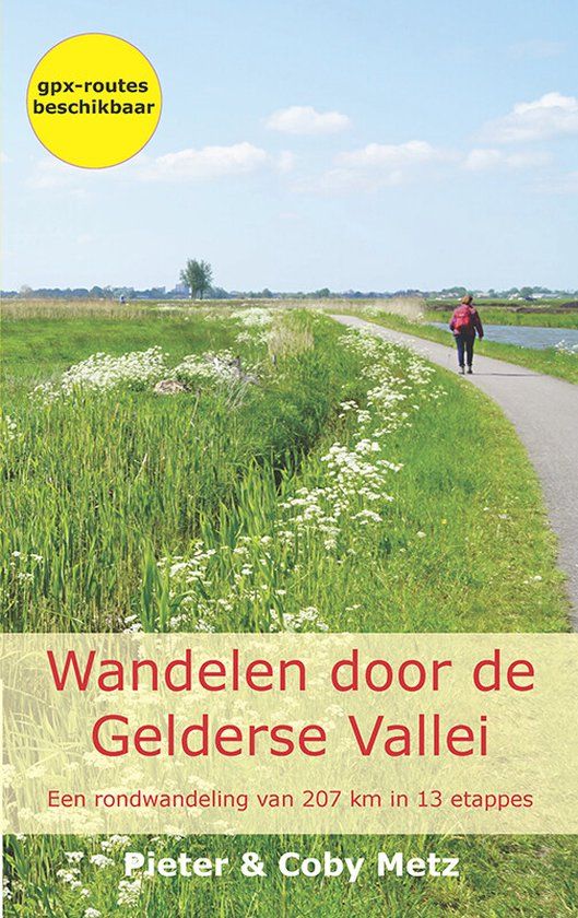 Cover van het boek Wandelen door de Gelderse Vallei